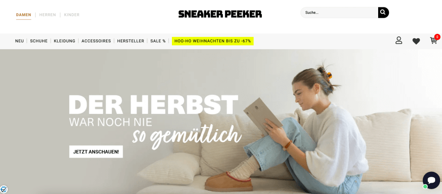 SneakerPeeker Online shop